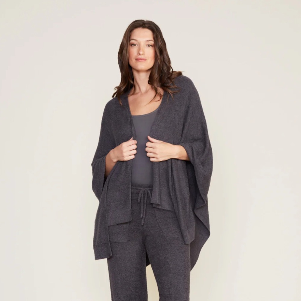 Barefoot Dreams Weekend Wrap- stone color